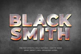 Black Smith 3d Text Effect Mockup: A Practical Evaluation for Modern Designers