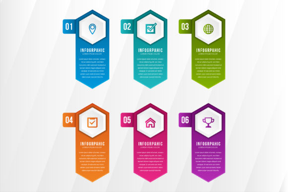 Six Step Hexagon Infographic 3d Style: A Strategic Guide for Modern Data Visualization