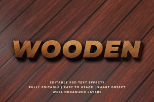 Transforming Digital Designs with the Wooden 3d Text Effect Mockup