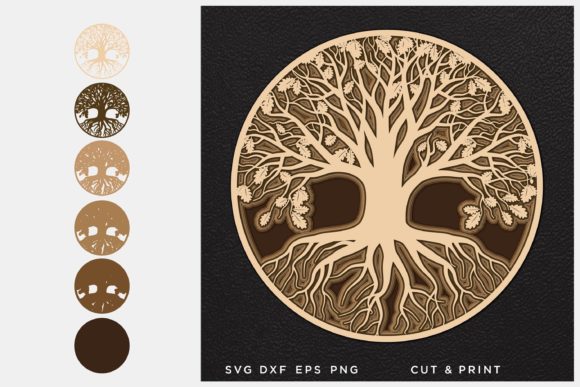 Tree of Life 3D Layered: The Ultimate Digital Asset for Modern Crafting